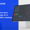 Cryptocurrency exchange for a blockchain company